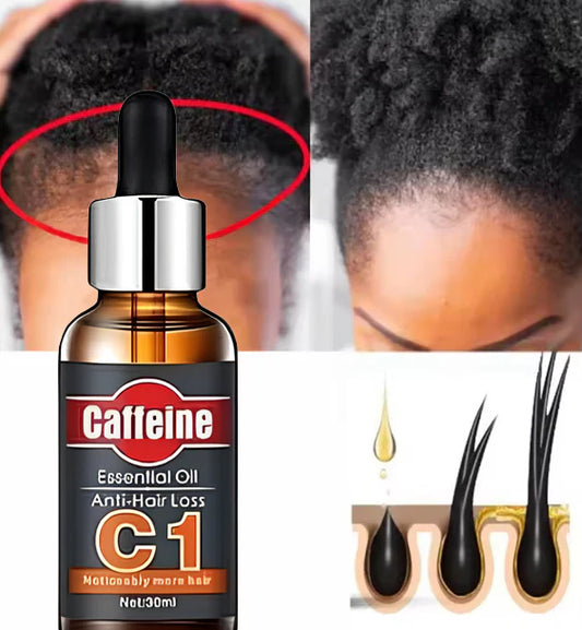 Caféine C1 - Huile pousse cheveux