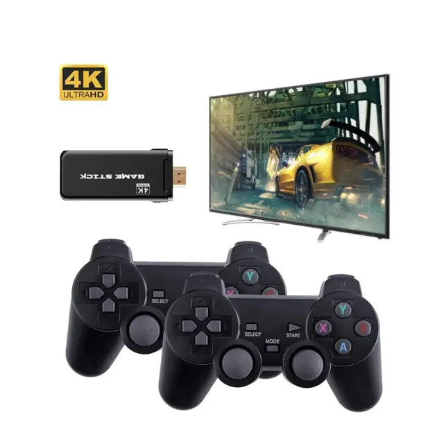 Mini console de jeux vidéos avec deux manettes