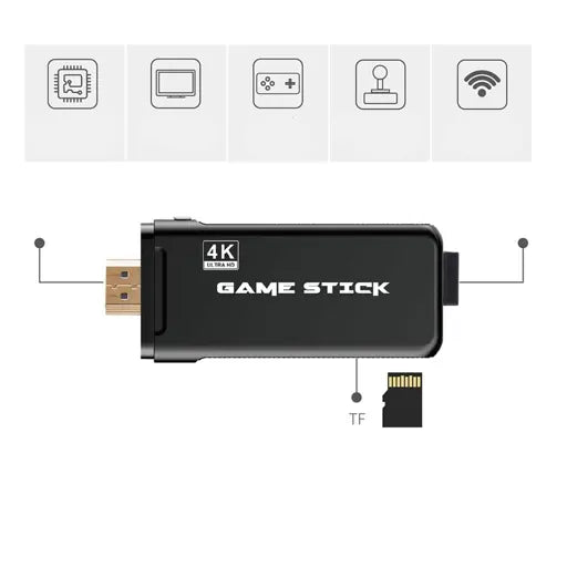 Mini console de jeux vidéos avec deux manettes