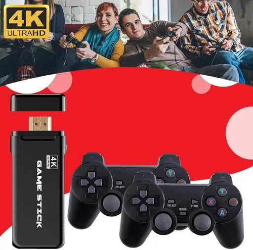 Mini console de jeux vidéos avec deux manettes